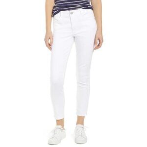 Wit & Wisdom 'Ab'solution High Waist Ankle Skinny Jeans White Women Size 22W NWT